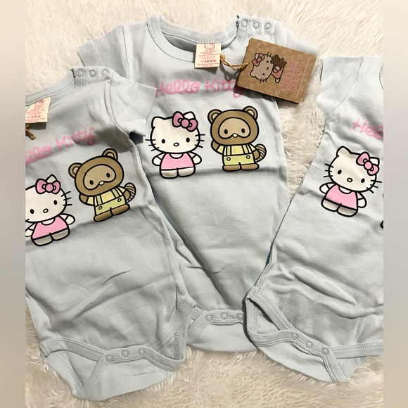 Hello Kitty Long Sleeve Onesie - Picture 8 of 14